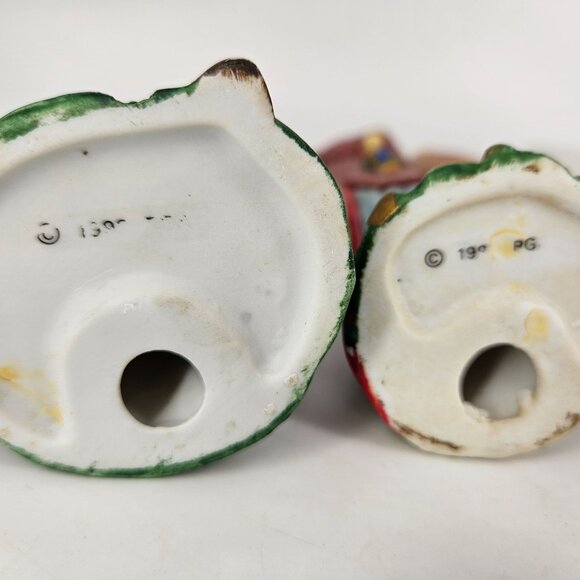 Nativity Scene Tall Skinny Porcelain Figures 5 Pcs Mary Joseph Baby Wise Man 10" - Picture 7 of 13